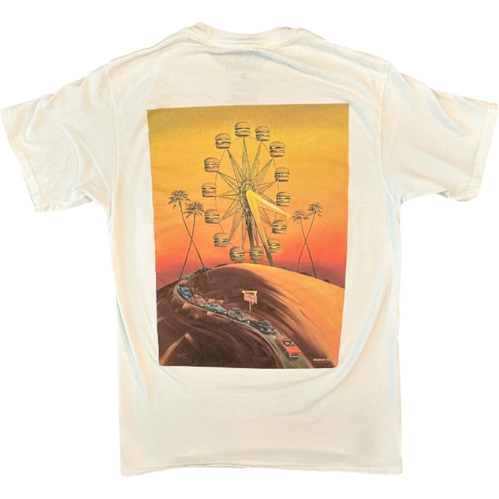 In n’ Out Burger White T-Shirt Anniversary 1948-2018 Size S
